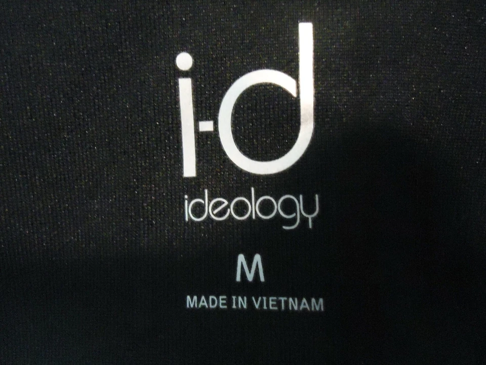 ID Ideology Men’s Black Full Zip Jacket High Collar Size M - Image 3 of 4