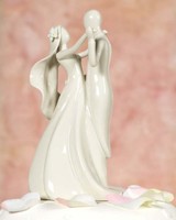 White Porcelain Couple Wedding Cake Topper, New, Free Shipping on sale White Porcelain Couple Wedding Cake Topper, New, Free Shipping on sale