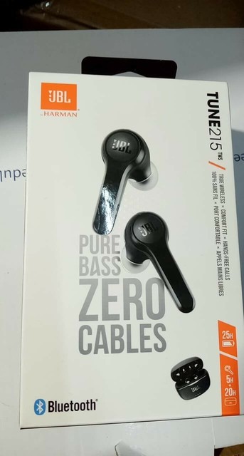 JBL Tune 220tws Pure Bass True Wireless Earbuds Black for sale online | eBay