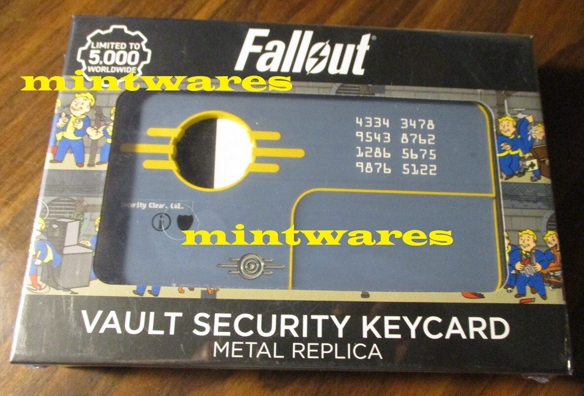 Fallout(フォールアウト) フィギュアセット キーカードレプリカ2点 Fallout(フォールアウト) フィギュアセット キーカードレプリカ2