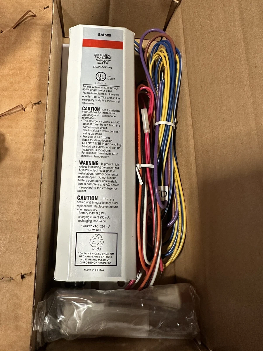 Bal500 sale emergency ballast