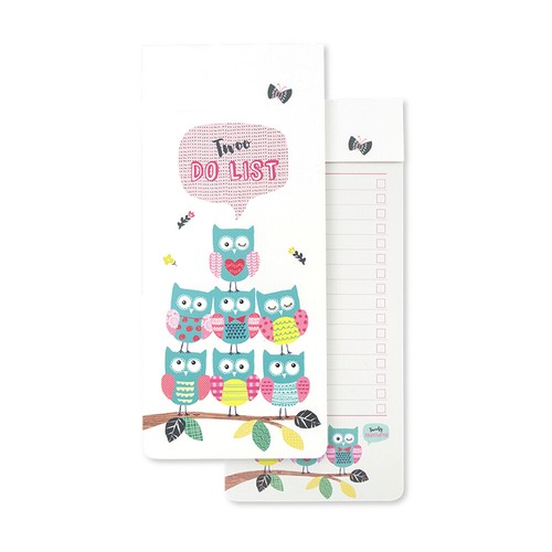 Twooly Fabulous Slim T0 - Do - List - Pad - Owl Ryramid - Imagen 2 de 7