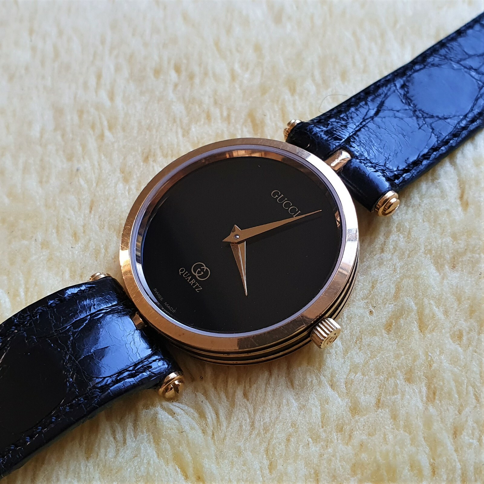 Gold Plated Swiss 2000M Enamel 