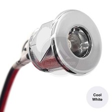 MINI SPOT LIGHT COOL WHITE SMALL LED 12 VOLT MOTORHOME CAMPERVAN CARAVAN BOAT