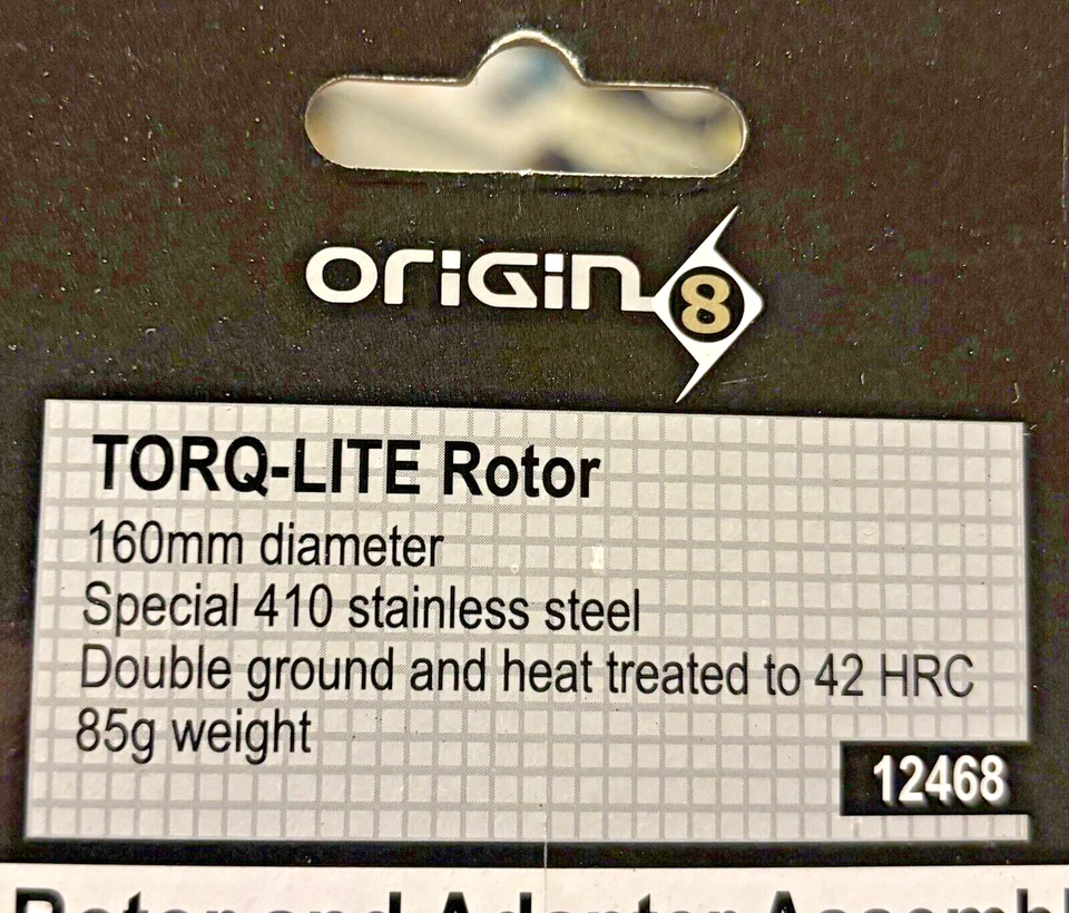 Rotor de disco MTB Origin8 TORQ-LITE 160 mm Foto 3 de 4