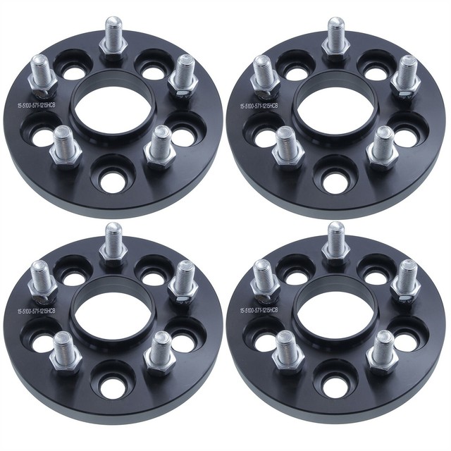 4x 15mm Hubcentric 5x100 Wheel Spacers fits Chrysler PT Cruiser Dodge