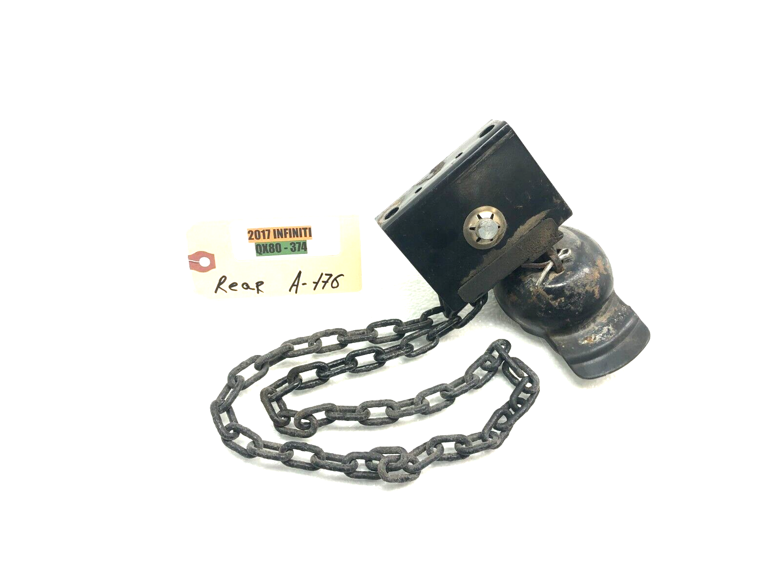 20112019 INFINITI QX56 QX80 SPARE TIRE CARRIER OEM eBay