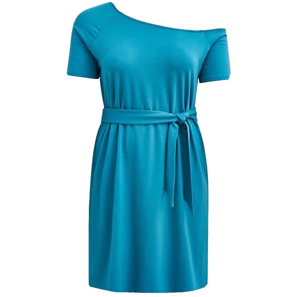 Off the Shoulder T-Shirt Dresses