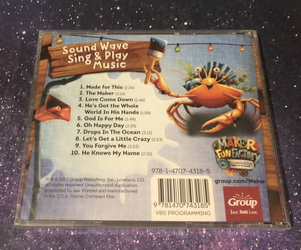 Group Easy VBS 2017 Ser.: Sound Wave Sing & Play Music CD by Group
