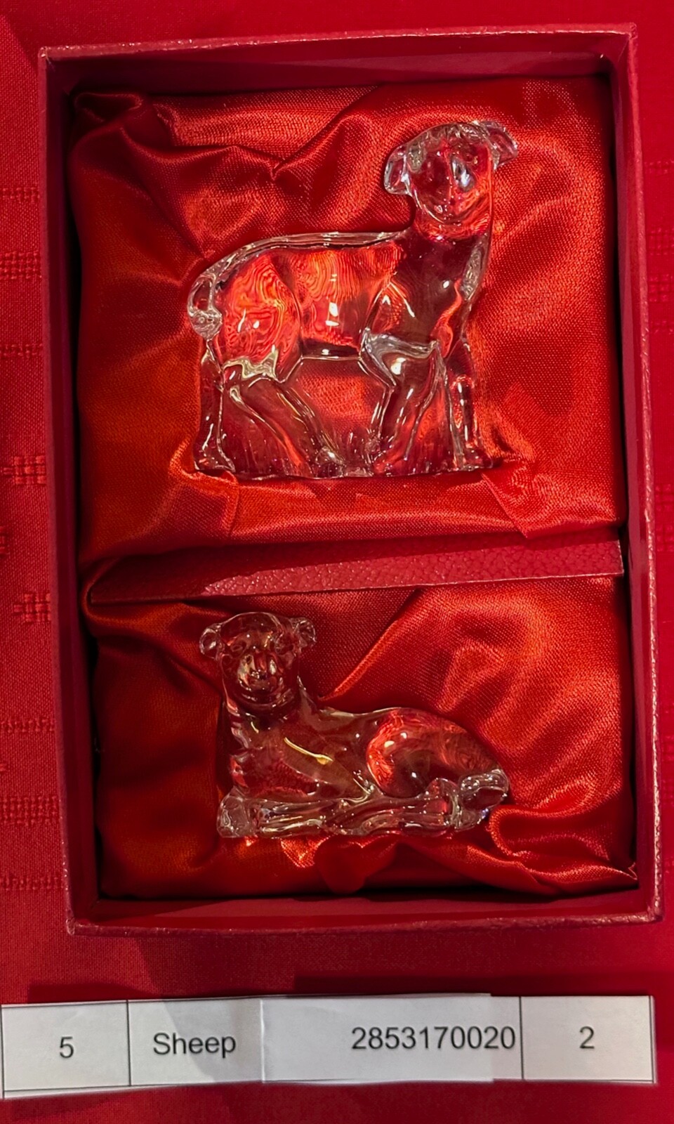Vintage Waterford Crystal 12 Piece Nativity Set eBay