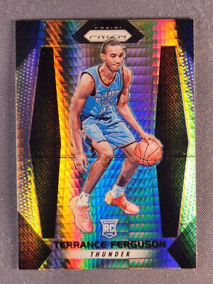2017-18 Panini Prizm #267 Terrance Ferguson Rookie RC Hyper Silver Prizm