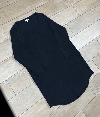 dark grey jumper dress Standard James Perse Charcoal Knit Size 3 French dresser