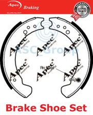 Apec Braking Replacement 254mm x 38mm Drum Brake Shoes Set SHU267