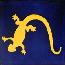 Mexican Tile Folk Art Handmade Talavera Backsplash Handpainted Mosaic # C132