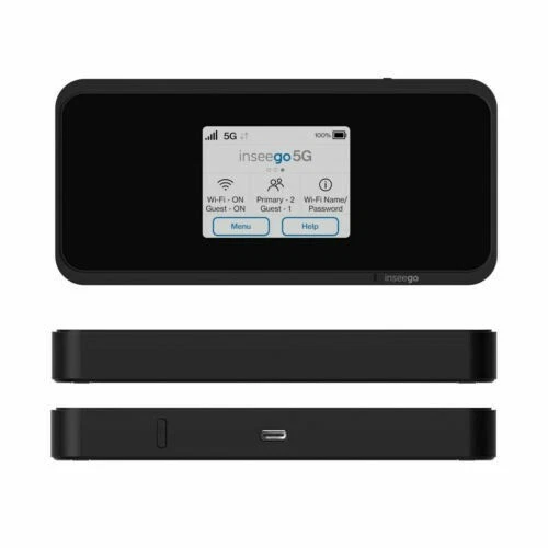 NEW! Inseego 5G MiFi M2000 Hotspot for T-Mobile with 2.4" Color Touch Screen - Image 4 of 4