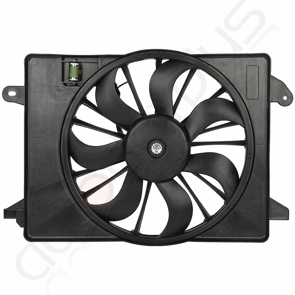 Cooling Fan and Radiator Assembly For 2009-2016 2017 2018 2019 Dodge Charger Foto 4 de 4
