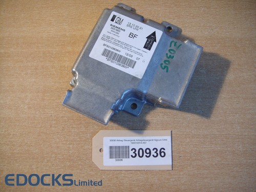 Airbag Steuergerät Airbagsteuergerät 13102021 BF Signum Opel