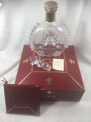 Remi Martin Cognac Louis XIII Crystal Decanter Bottle W/ Stopper