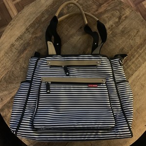 skip hop grand central french stripe