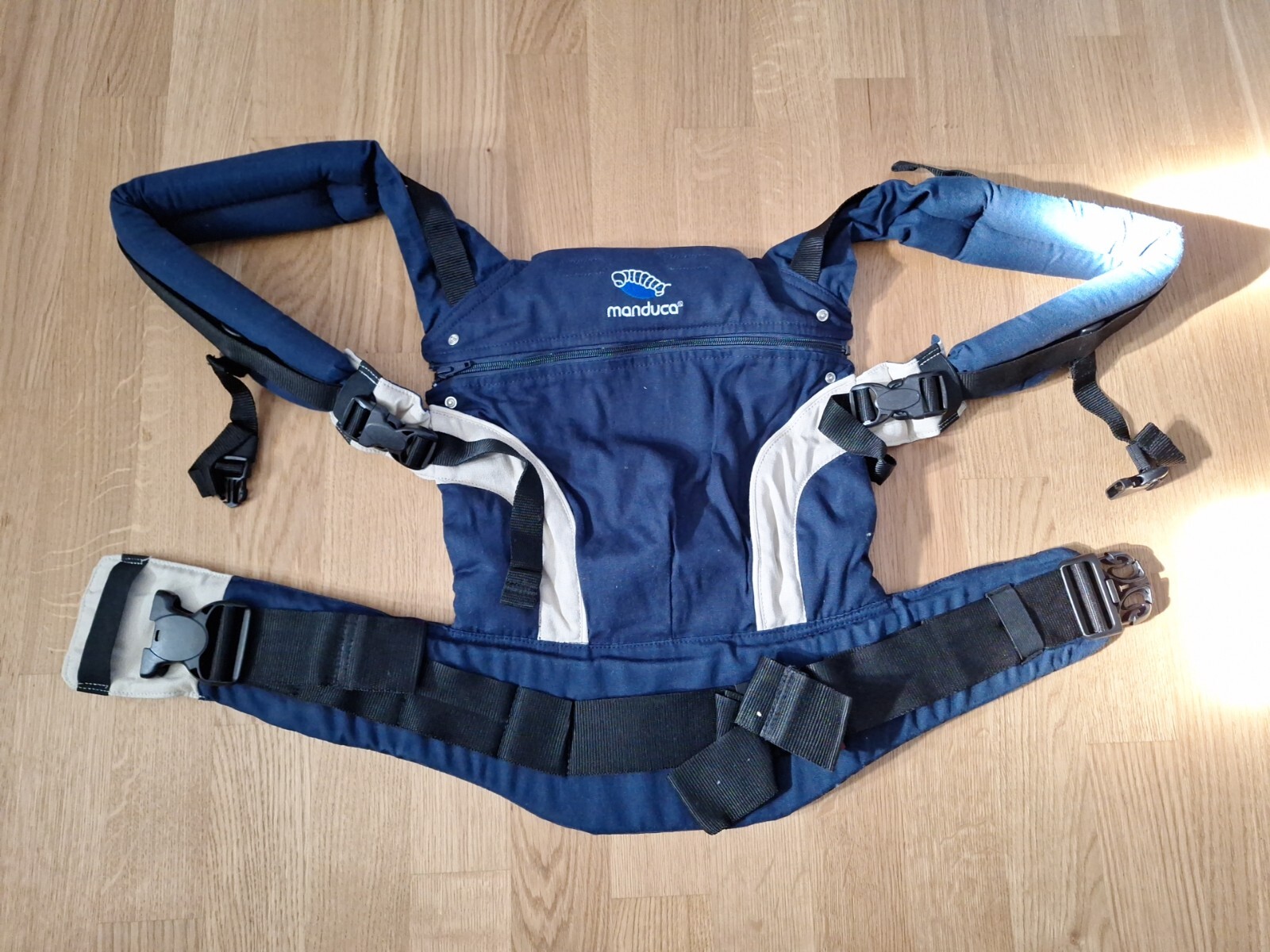 Manduca Babytrage Blau Neu in OVP