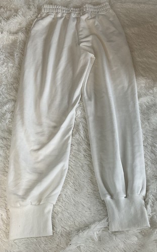 Yovela Women's Jogger Sweatpants Size Medium White Pockets NEW W/TAGS - Bild 2 von 7