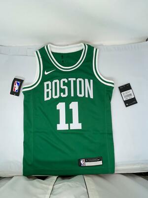 Boston Celtics NBA Nike Green Jersey #11 Irving Youth Sizes | eBay