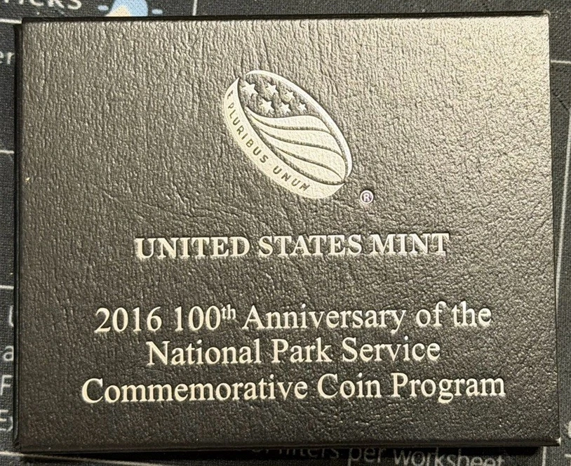 2016 100th Anniversary of National Park Service Coin With Box and COA - Image 2 of 4
