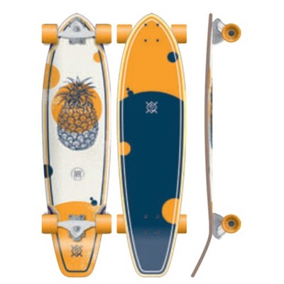 FLYING WHEELS Street Carving Skateboard 35 Tropical