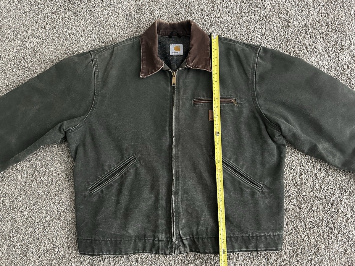 Vintage Carhartt J97 MOS Jacket Mens Medium Blanket Lined Detroit