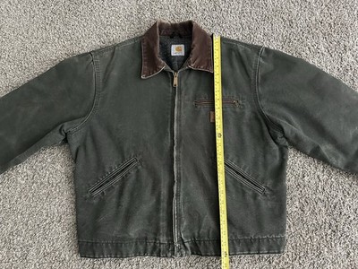 Vintage Carhartt J97 MOS Jacket Mens Medium Blanket Lined Detroit