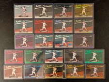 Lane Thomas 2024 Stadium Club 8-Card Complete Chrome Rainbow Set 1/1 + Base Lot