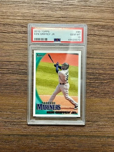 2010 TOPPS #85 KEN GRIFFEY JR. PSA 10 SEATTLE MARINERS HOF