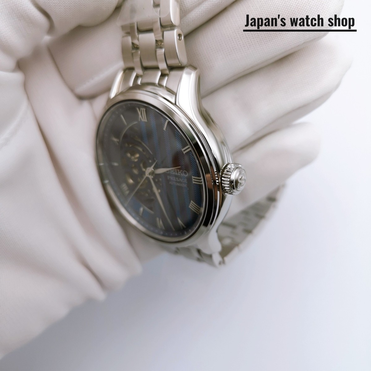 SEIKO PRESAGE SARY253 Blue Japanese Garden Series Men's Watch New