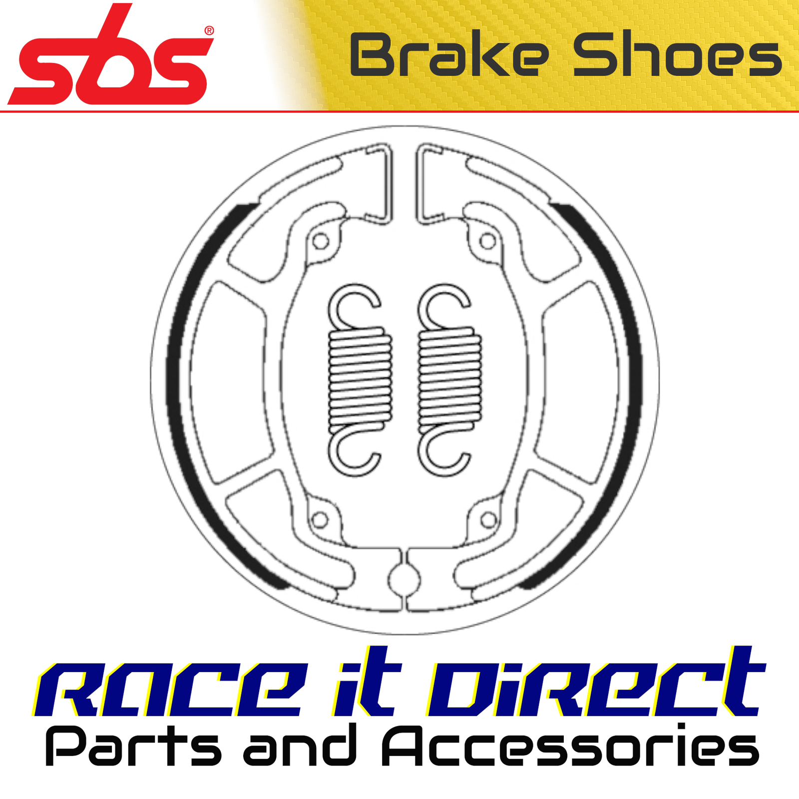 Brake Shoes for HONDA SH 150 2001-2004 Rear SBS
