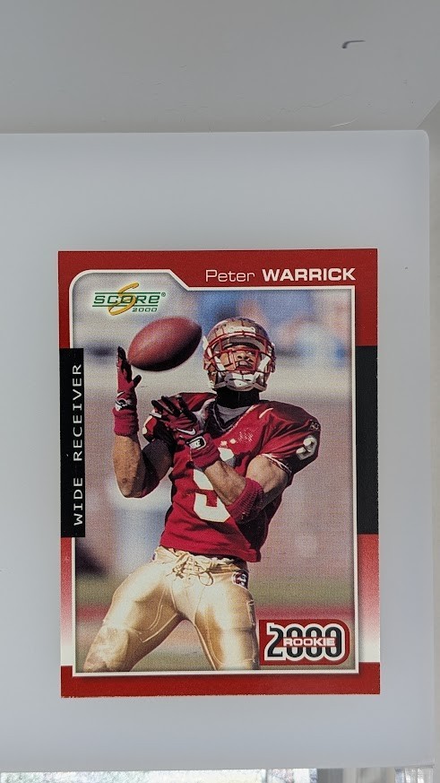 2000 Score - 2000 Rookie Peter Warrick #277 (RC)