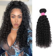 blisshair 10A Kinky Curly Brazilian Virgin Human Hair Bundles 10"-30"