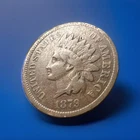 1879 Indian Head Cent 1c Penny Better Grade VF Details. Partial Liberty
