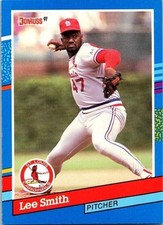 Lee Arthur Smith St. Louis Cardinals 169 Donruss 1990 Baseball Card