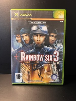 Tom Clancy s Rainbow Six 3 Original Xbox Spiel PAL komplett CIB Handbuch ungetestet