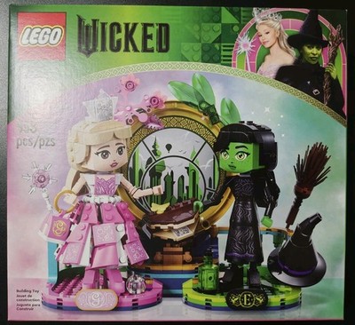 LEGO Wicked Elphaba & Glinda Figures Building Toys Wicked Toys for Kids (75682) 
