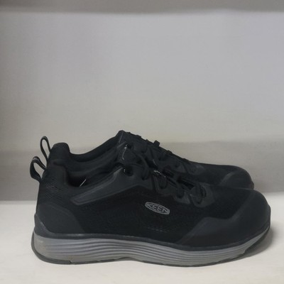 Keen Sparta 2 ESD Alumminum Toe Work Shoe Black Mens Size 11EE