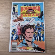 Buckaroo Banzai #1 Marvel Comics Newsstand Mark Texeira Art 1984