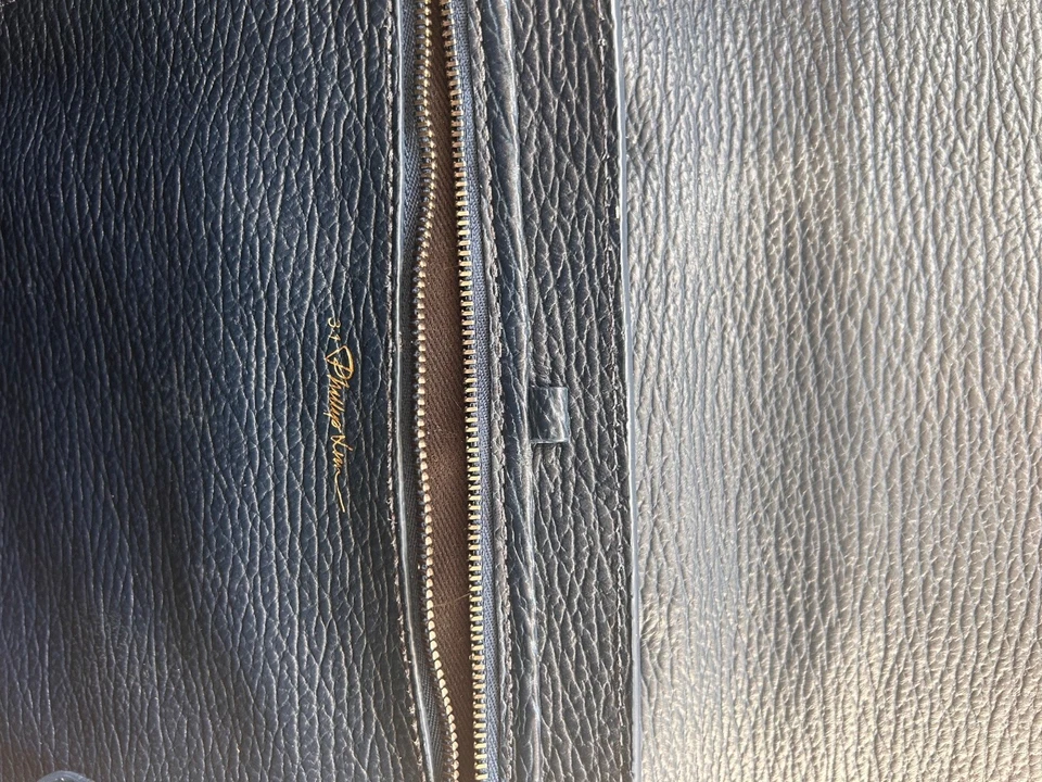 3.1 Phillip Lim - дизайнерский металлический темно-синий кожаная сумка рюкзак $895 розничной - Изображение 4 из 4