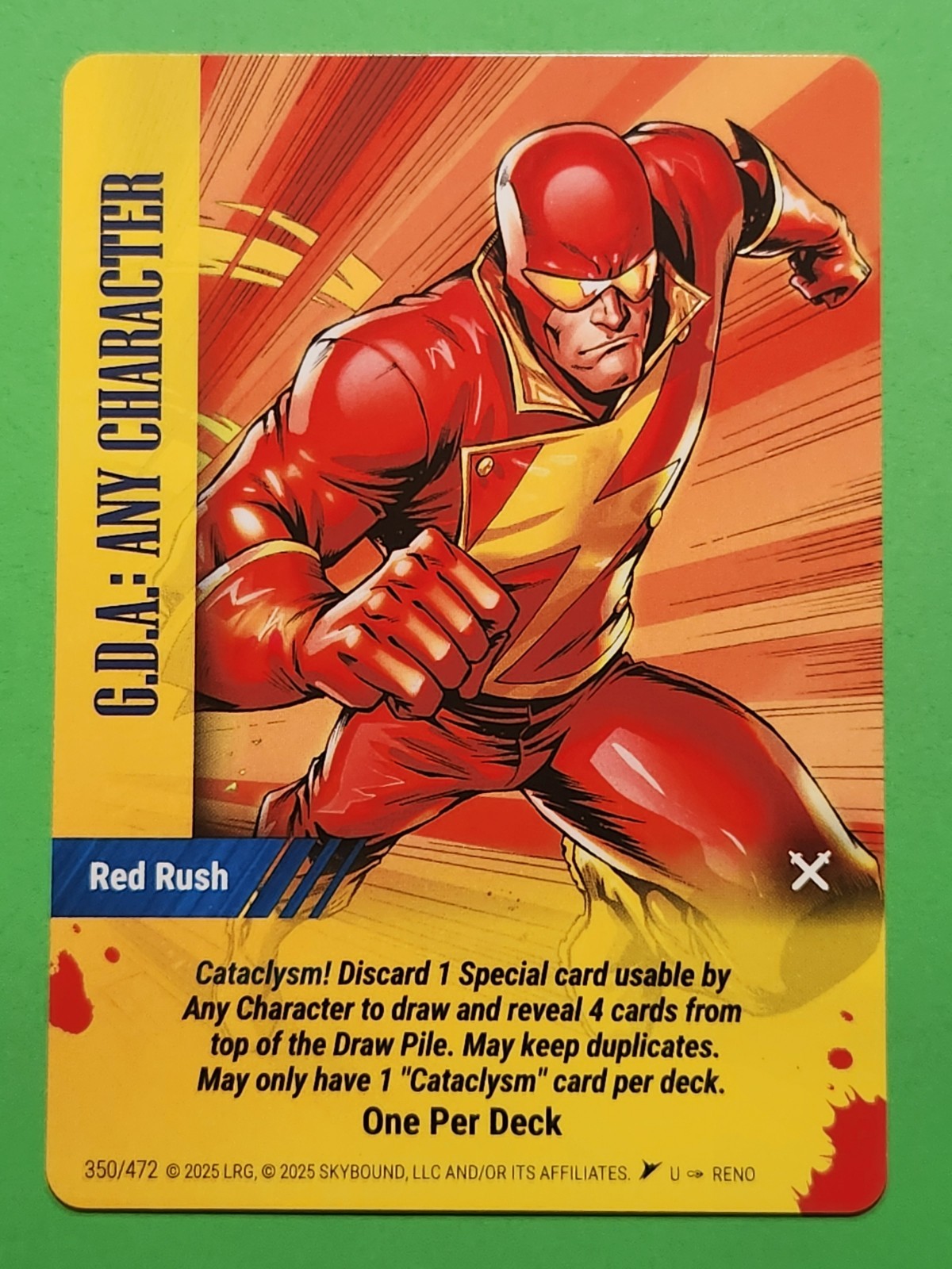 #350 RED RUSH Overpower Skybound Invincible/Walking Dead UNC GDA ANY CHARACTER