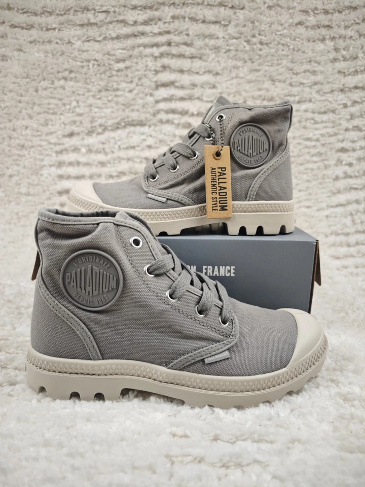 PALLADIUM – Pampa Femme Grise – Tailles 35,5 / 36 / 37 Femme - Photo 1/4