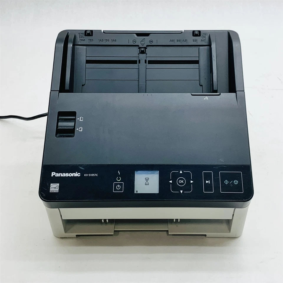 Panasonic KV-S1057C 65PPM USB3.0 Color Duplex ADF Document Scanner 107,144 scans - Image 4 of 4