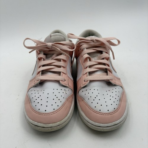 Nike Dunk Low Next Nature Pink White Shoes Women's Size 6 Sneakers DD1873-100 - Picture 4 of 7