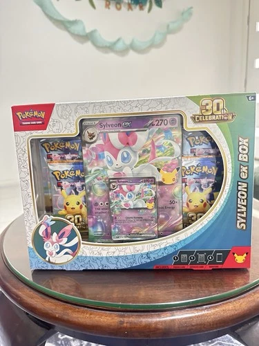 Pokémon TCG 30th Celebration Sylveon ex Box