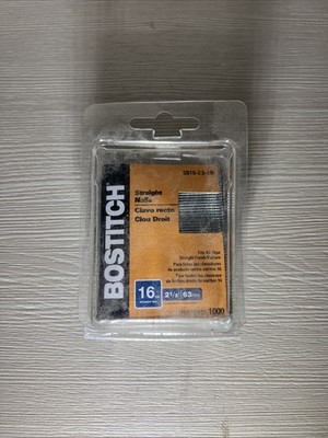 Bostitch 2-1/2 In. 16 Gauge Finish Nail - Damaged Packaging