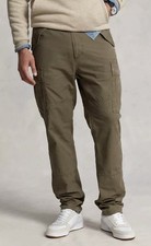 Polo Ralph Lauren Utility Surplus Ripstop Cargo Pants Green Men's Size 33x32